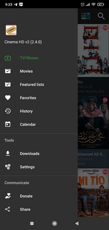 cinema hd app
