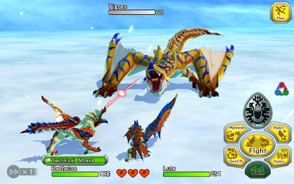 monster hunter stories apk full version español