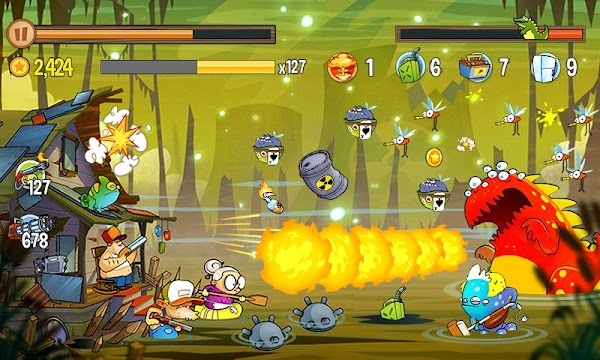 swamp attack apk mod