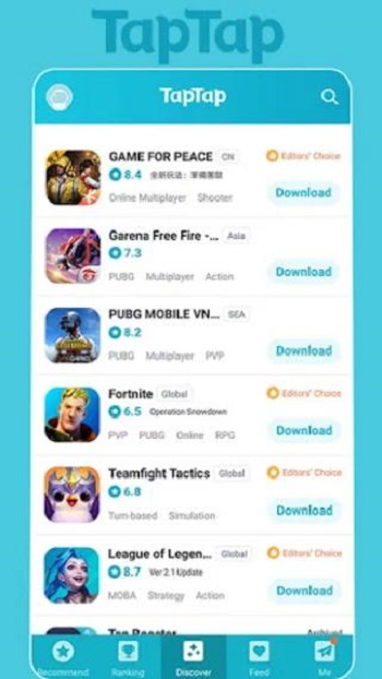 tap tap apk android