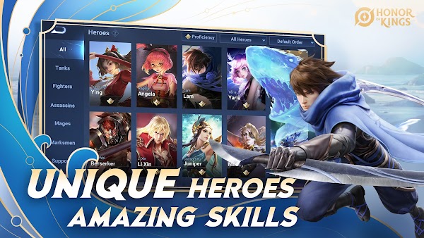 Honor Of Kings Apk + OBB 2023 Game Unlimited Fitur Keren